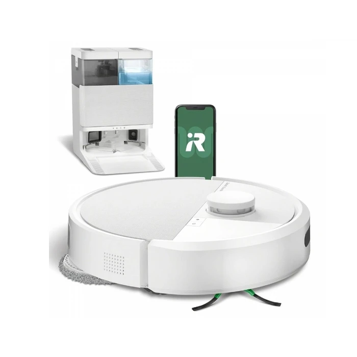 Σκούπα Ρομπότ iRobot Roomba Plus 405 Combo + AutoWash station (White)
