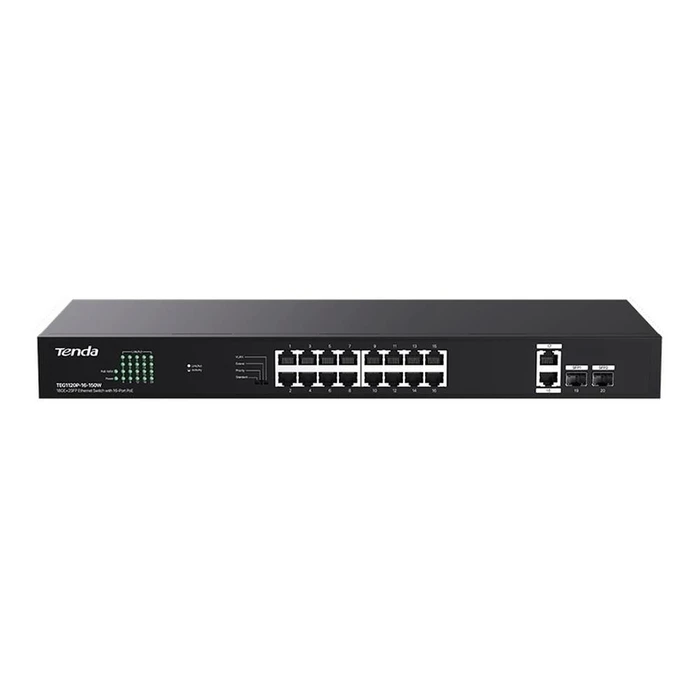 Network Switch Tenda TEG1120P-16-150W Unmanaged Gigabit (10/100/1000) (PoE)