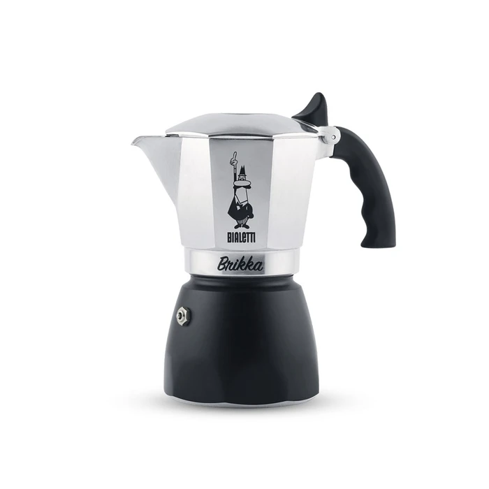 Μπρίκι Espresso Bialetti Brikka 0.17 L Black, stainless steel