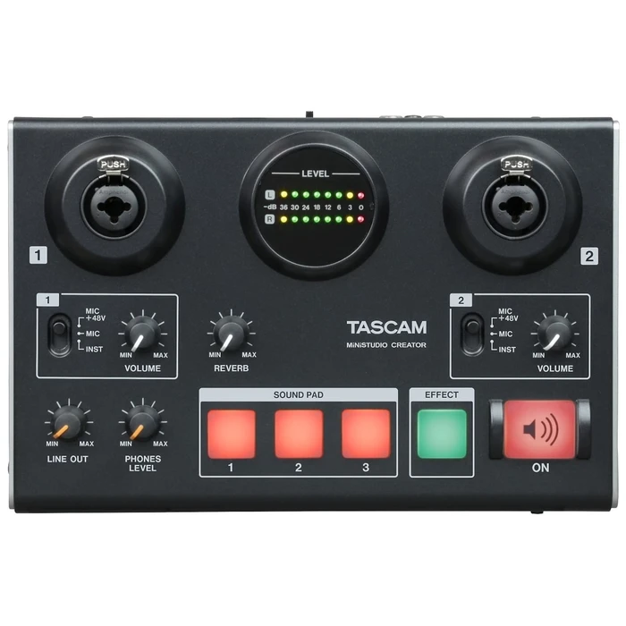 Επαγγελματική Κάρτα Ήχου Tascam US-42B - MiniStudio-Series "Creator" - USB