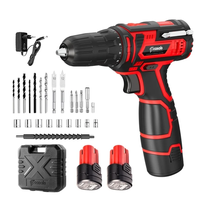 Δραπανοκατσάβιδο Casals CID1251BCA 12V Cordless drill/driver