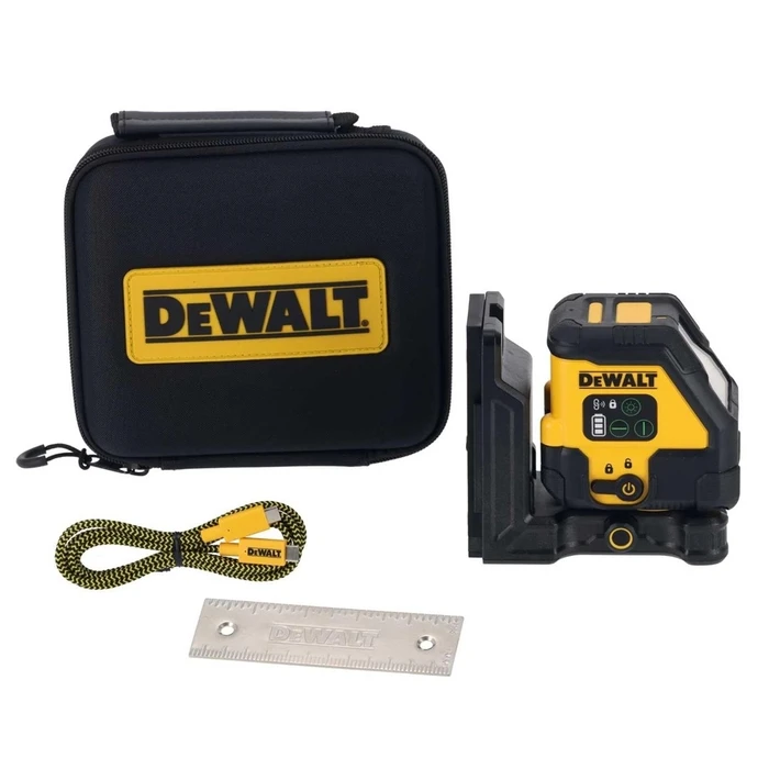 Αλφάδι Dewalt 10.8V DCLE14201GB Green USB-C Cross Line La
