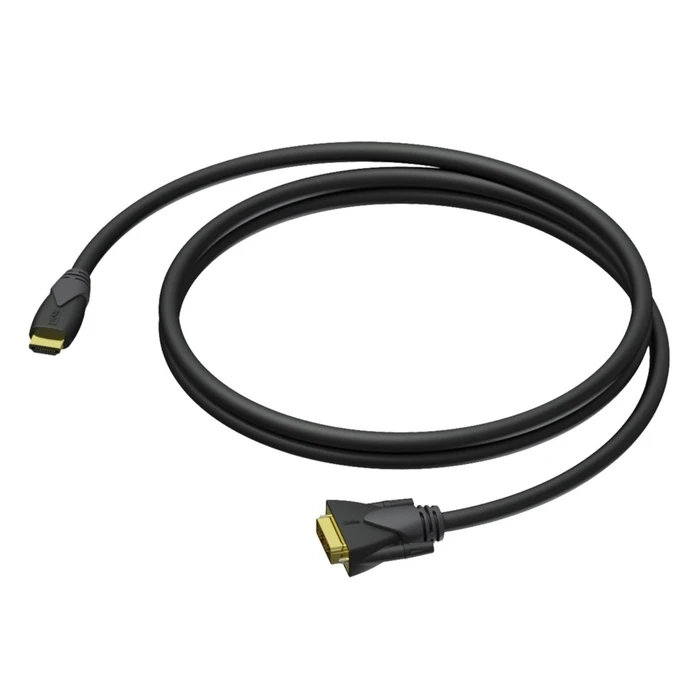 Καλώδιο HDMI-DVI-D 3m Black (CLV160/3)