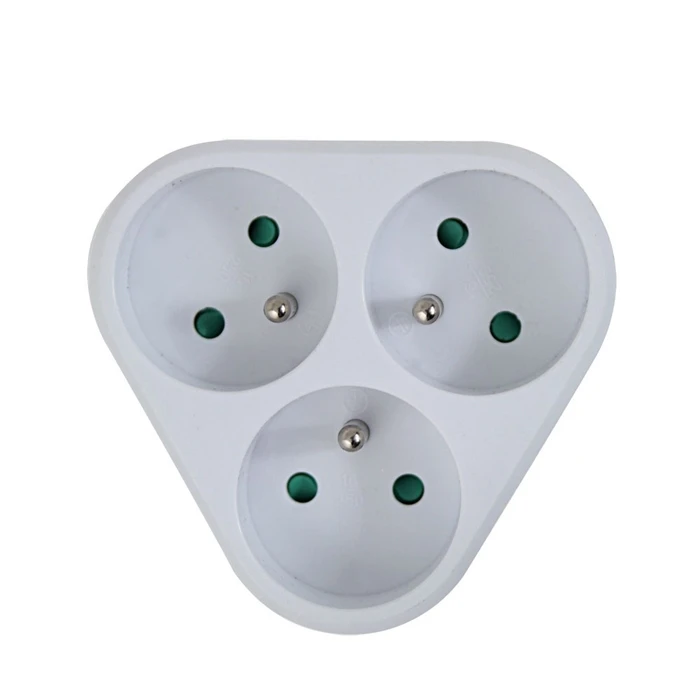 Ταφ Esperanza ELK303W Electrical Splitter 3 sockets White