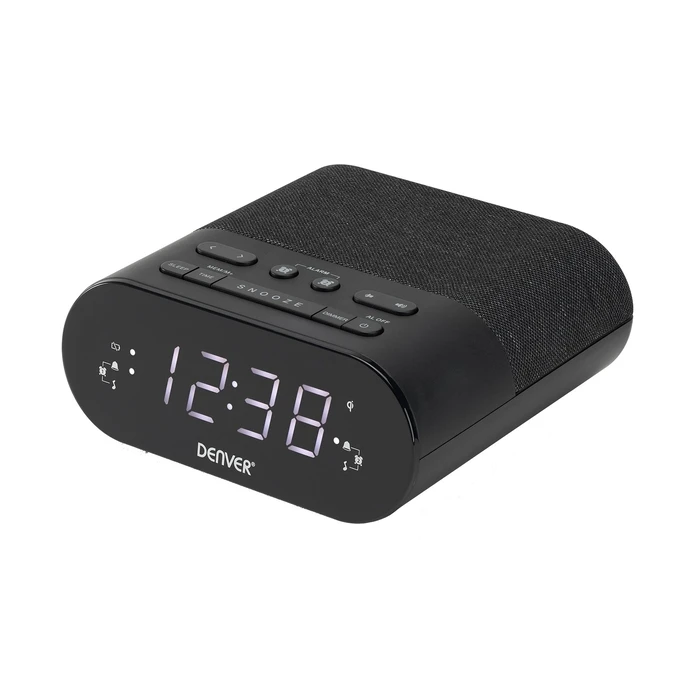 Επιτραπέζιο Ρολόι Denver CRQ-107 Digital Alarm Black