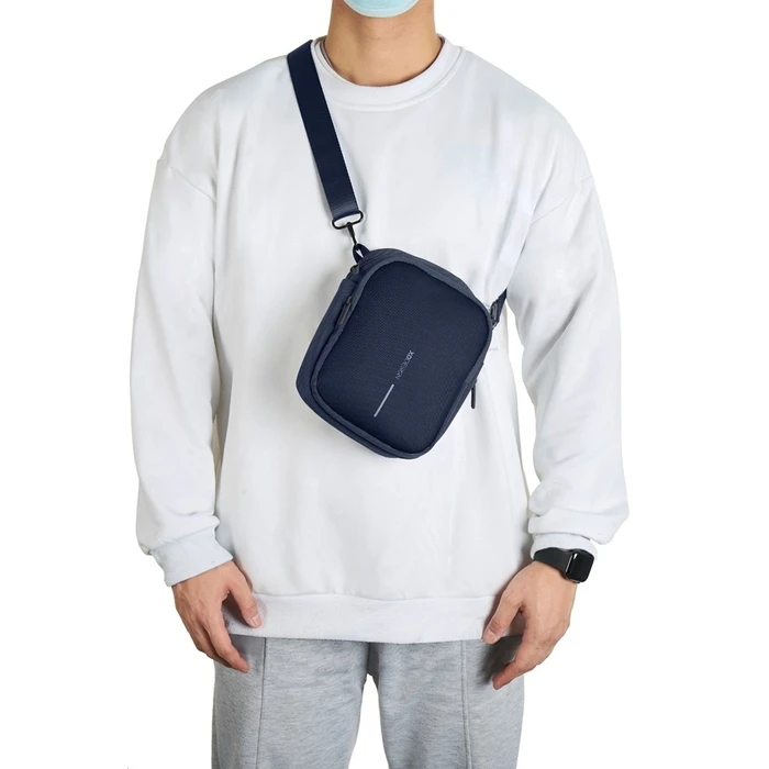 Τσαντάκι Μέσης Szaszetka XD Design Boxy Sling navy P705.955