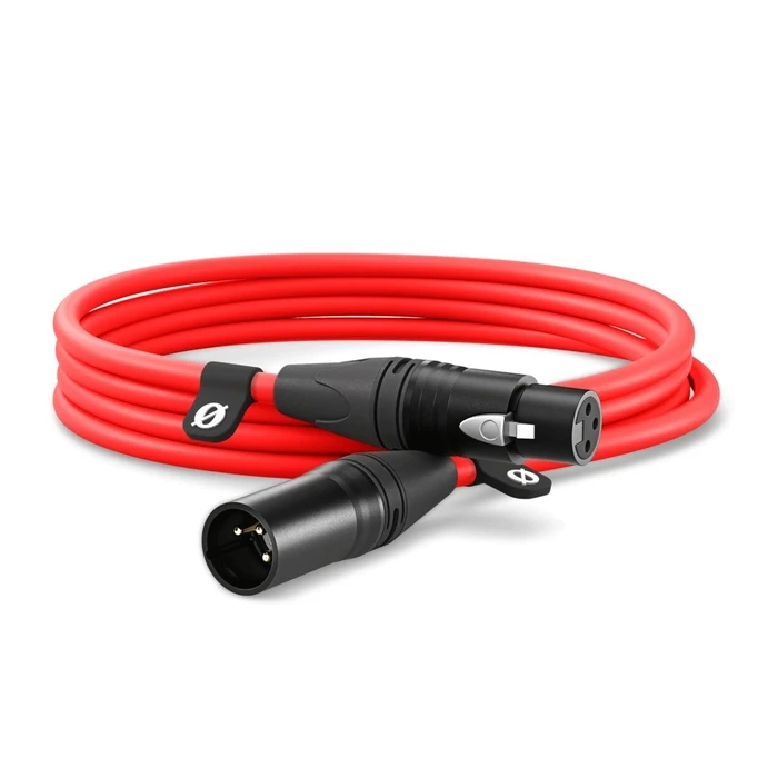 Καλώδιο Ήχου Rode XLR3M-R 3m XLR Red