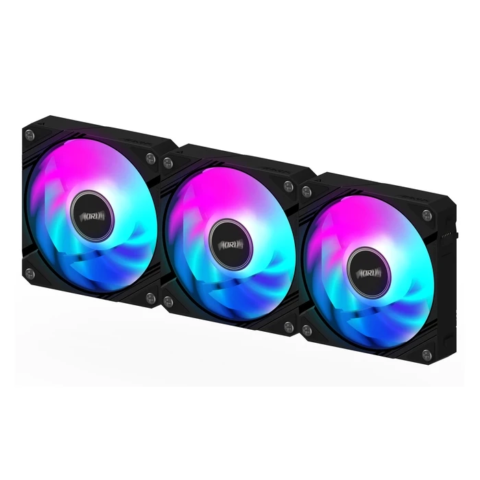 Case Fan 12cm Fan Gigabyte AORUS EZ CHAIN FAN 120, ARGB, 3-pack
