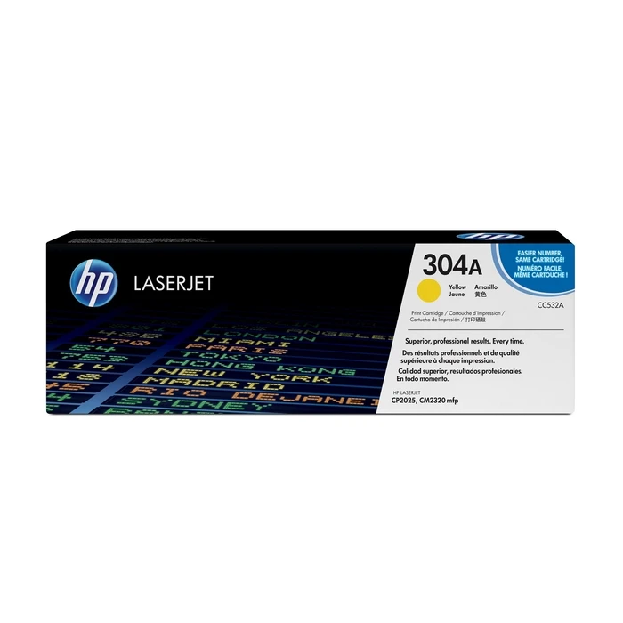 Toner HP - CC532A - No.304A - yellow - 2.800pages
