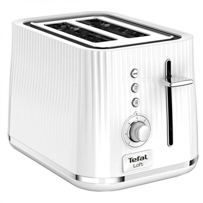 Φρυγανιέρα Tefal Loft TT7611 7 2 slice(s) Chrome, White