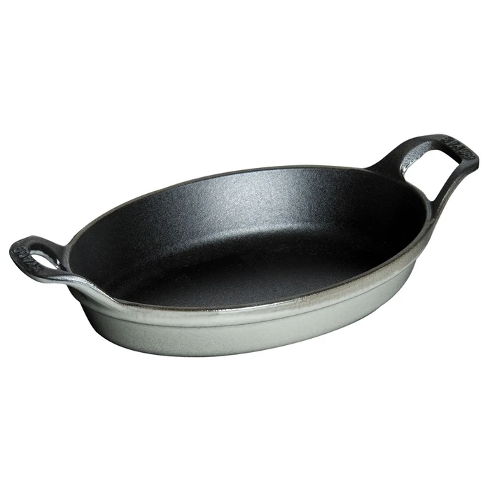 Πυρίμαχο Σκεύος Staub Oval Mini Baking & Casserole Dish - 250 ml, Graphite