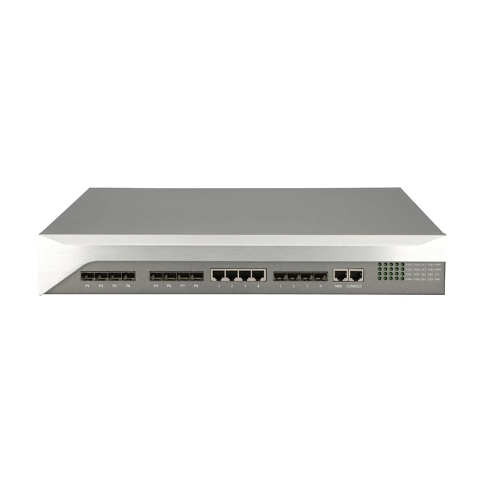 Network Switch Extralink OLT Predator V2 EPON, 1U 19", 8x Gigabit PON, Uplink, 4x SFP+