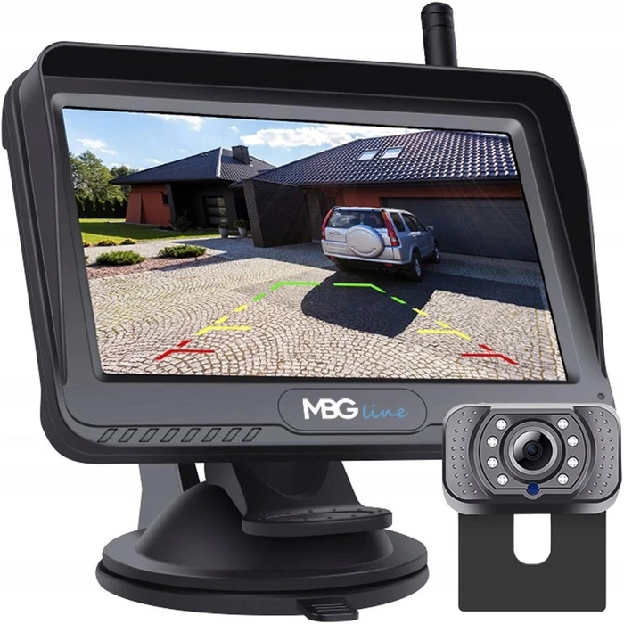 Κάμερα Αυτοκινήτου Wireless Reversing Kit MBG Line XL-435+006S