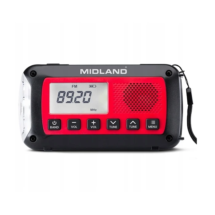 Φορητό Ραδιόφωνο A-LAN Midland ER100 Emergency with 2600mAh Battery