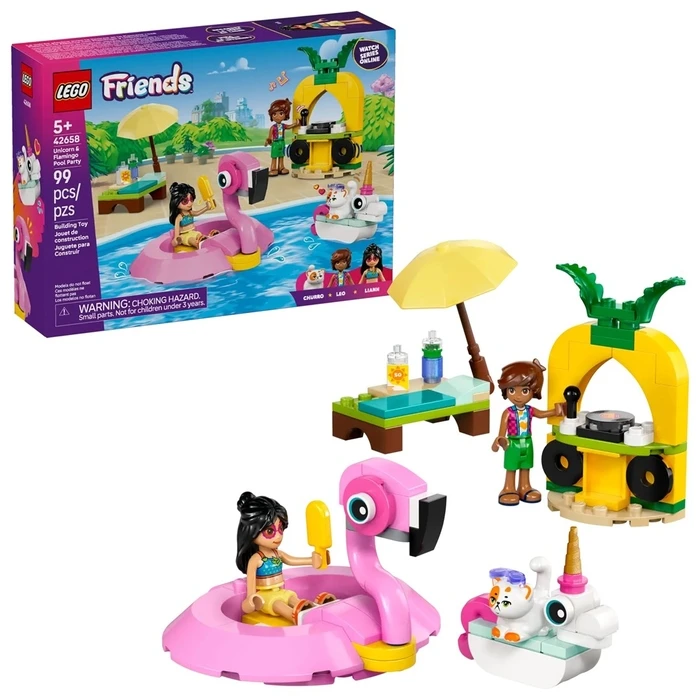 Lego FRIENDS 42658 Unicorn & Flamingo Party