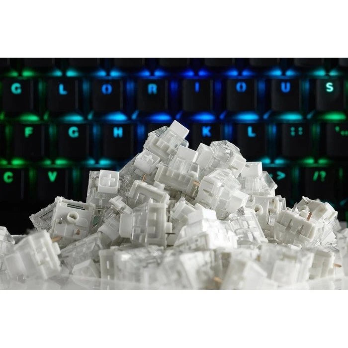 Πληκτρολόγιο Gaming Glorious PC Race Kailh Box White Switches