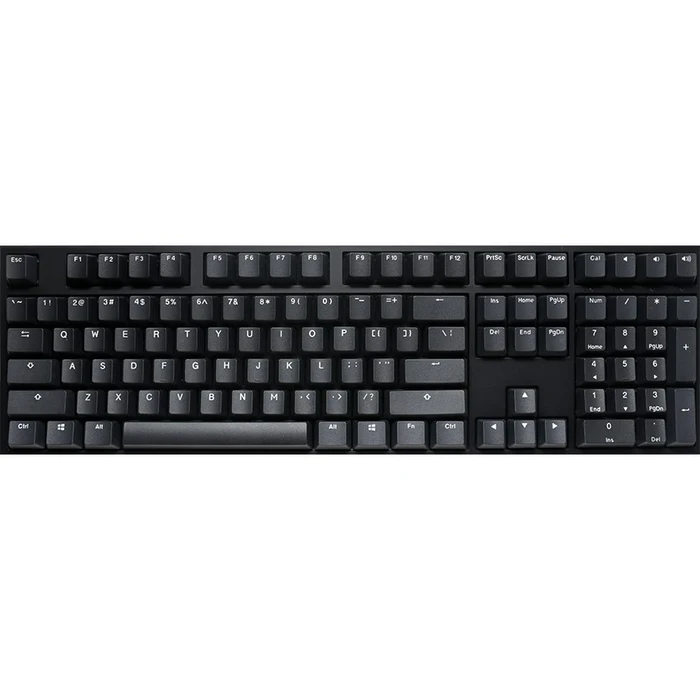 Πληκτρολόγιο Ενσύρματο Ducky Origin Phantom Black USB QWERTZ German