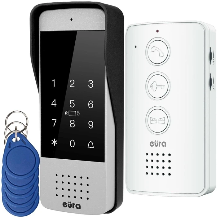 Θυροτηλέφωνο Domofon Eura ADP-34A3 White