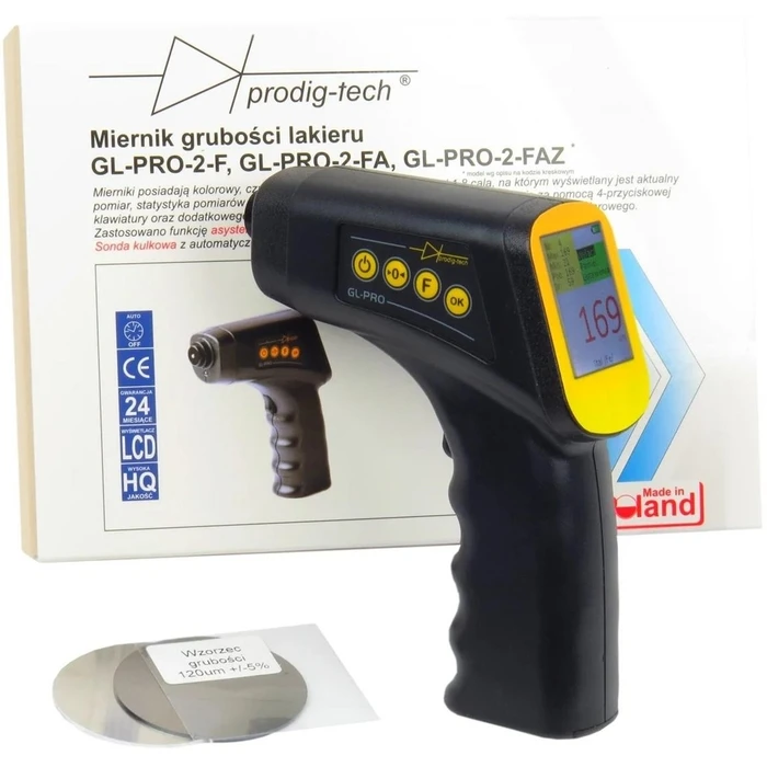 Μετρητής Πάχους Prodig-tech GL-PRO-2-FAZ Paint thickness Gauge