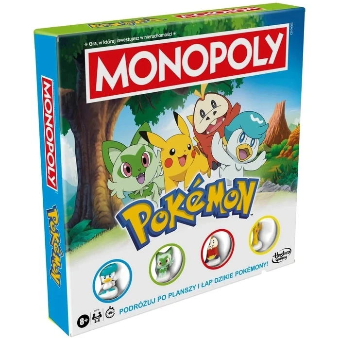 Επιτραπέζιο Παιχνίδι Hasbro Monopoly Pok?mon (Polish Edition)