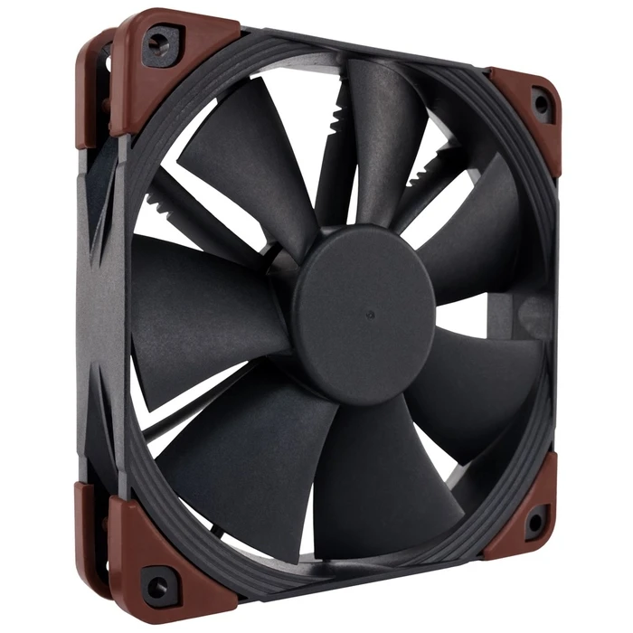 Case Fan 12cm Noctua NF-F12 INDUSTRIALPPC-2000 IP67 PWM Computer Black, Brown