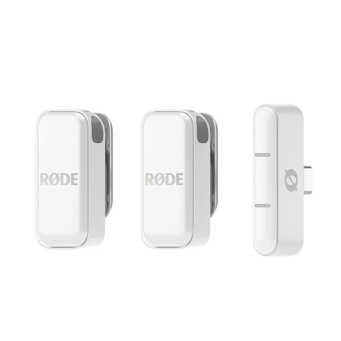Μικρόφωνο Rode Wireless Micro - 2-channel digital Wireless, USB-C, White