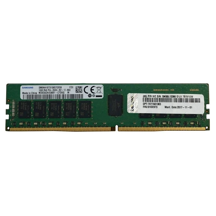 Μνήμη RAM Σταθερού DDR4 16GB Lenovo 4X77A08632 1 x 16GB 3200 MHz