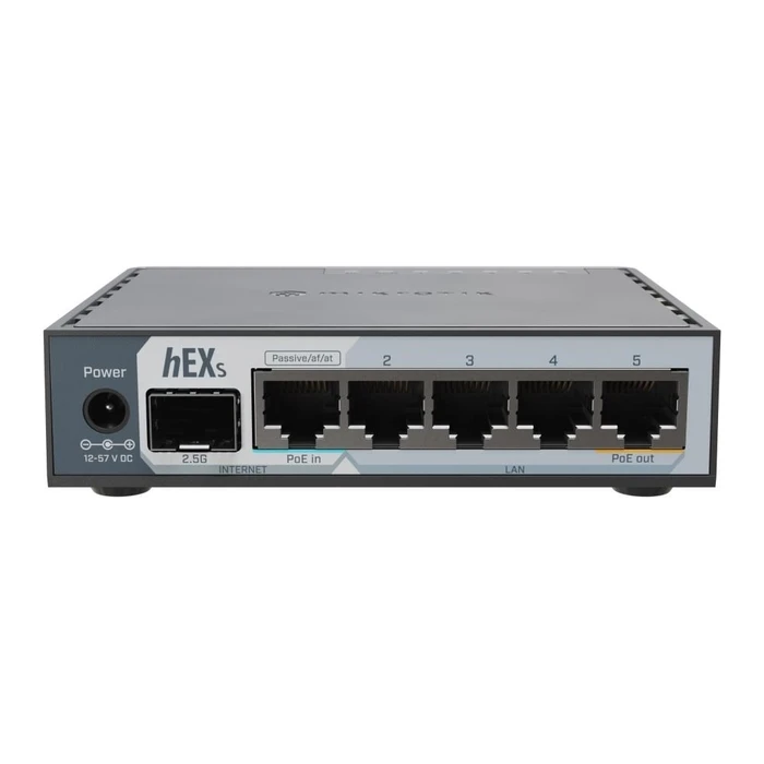 Network Switch Mikrotik E60IUGS wired Router Gigabit Black