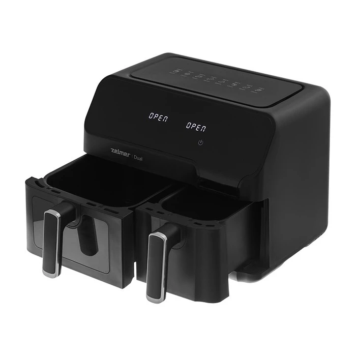 Φριτέζα Αέρος Zelmer ZAF9000 5.5 l + 3.5 l 2700W Black