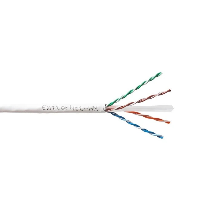 Καλώδιο Δικτύου Emiter Net UTP (U/UTP) kat.6 450MHz, drut 4x2x23AWG, LS0H