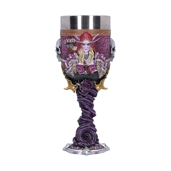 Gaming Collectible Nemesis Now World of Warcraft Sylvanas Goblet 19.5cm