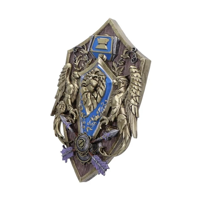 World Of Warcraft - Alliance Plaque Action Figure 30 cm - Nemesis Now (B6625B24)