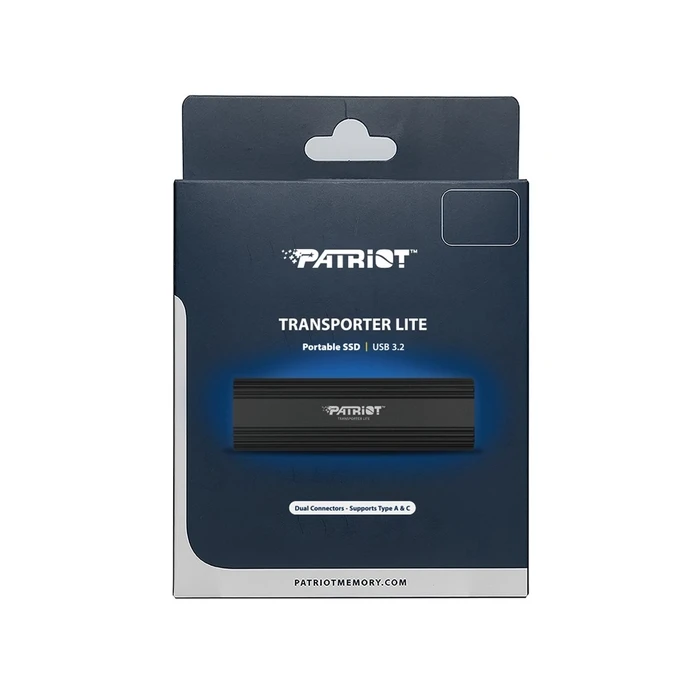 Eξωτερικός Σκληρός Δίσκος 1TB Patriot Transporter Lite Type-C 3.2 Gen 2 (3.1 Gen 2) (PTPL1TBPECB) Black