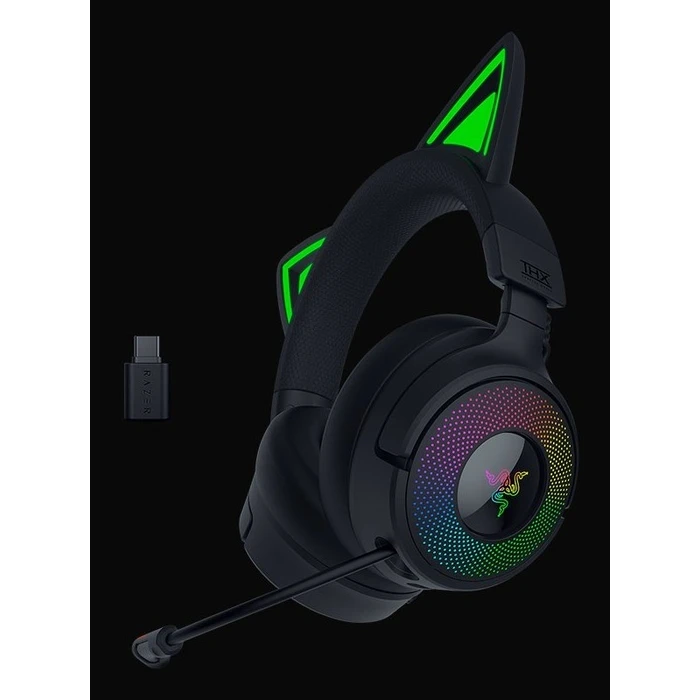 Gaming Headset Razer Kraken Kitty V3 Pro Wired & Wireless USB Type-A Bluetooth Black