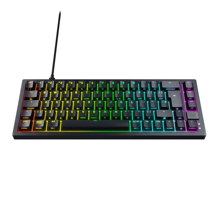Gaming Πληκτρολόγιο Cherry K5V2 Compact USB QWERTZ German Black