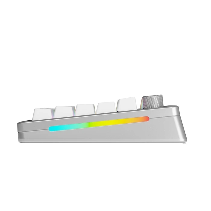 Gaming Πληκτρολόγιο Glorious GMMK 3 Pro 75% Prebuilt Wireless Silver - US