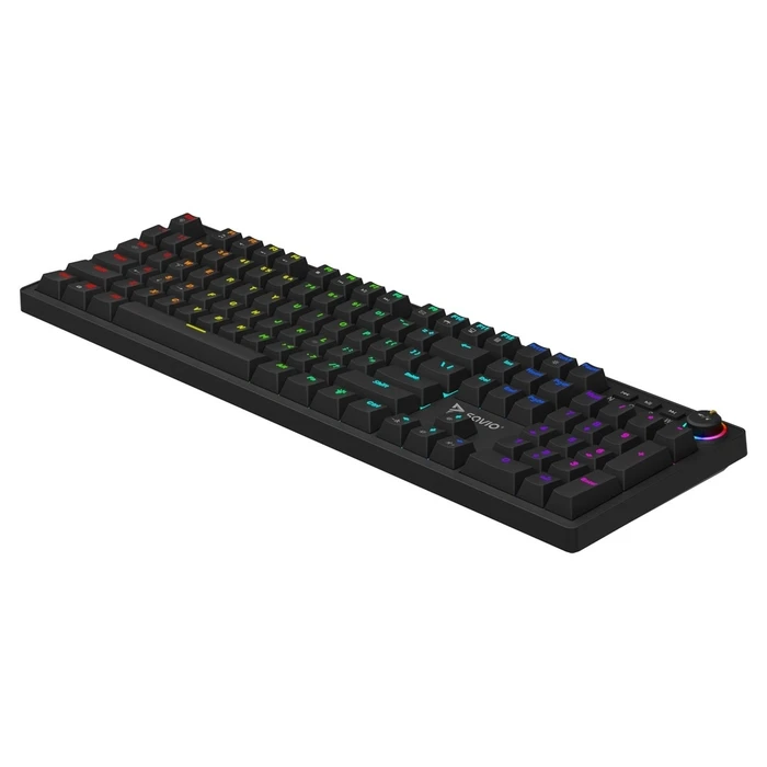 Gaming Πληκτρολόγιο Savio STYX Mechanical Outemu Brown, Hot Swap, RGB