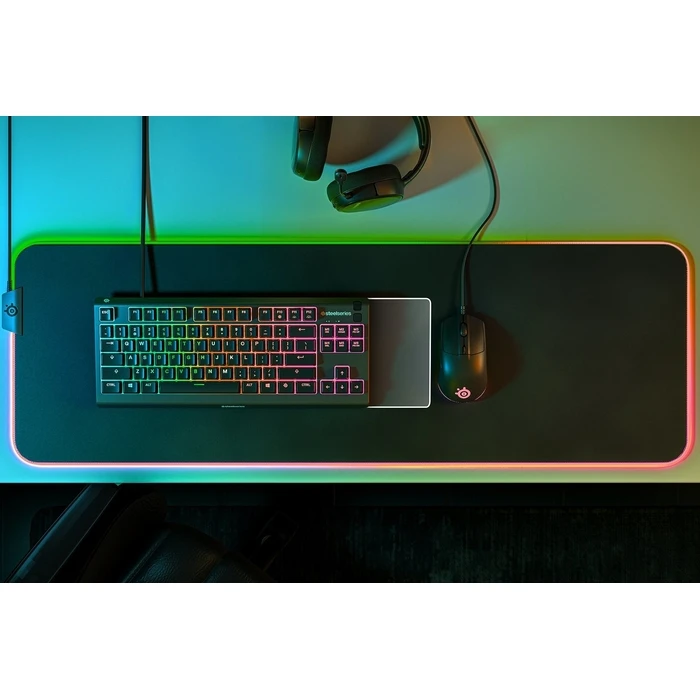 Gaming Πληκτρολόγιο Steelseries Apex 3 Tenkeyless RGB LED light US Wired Whisper-Quiet Switches