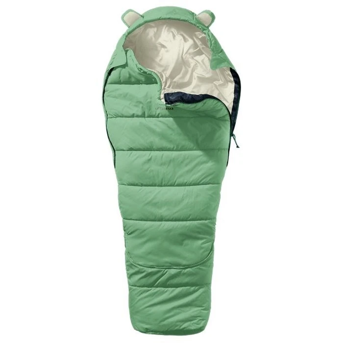 Sleeping Bag Deuter Little Star children's (95–130 cm) – spearmint/bone