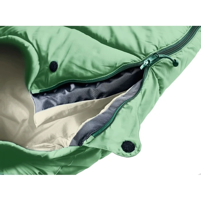 Sleeping Bag Deuter Little Star children's (95–130 cm) – spearmint/bone