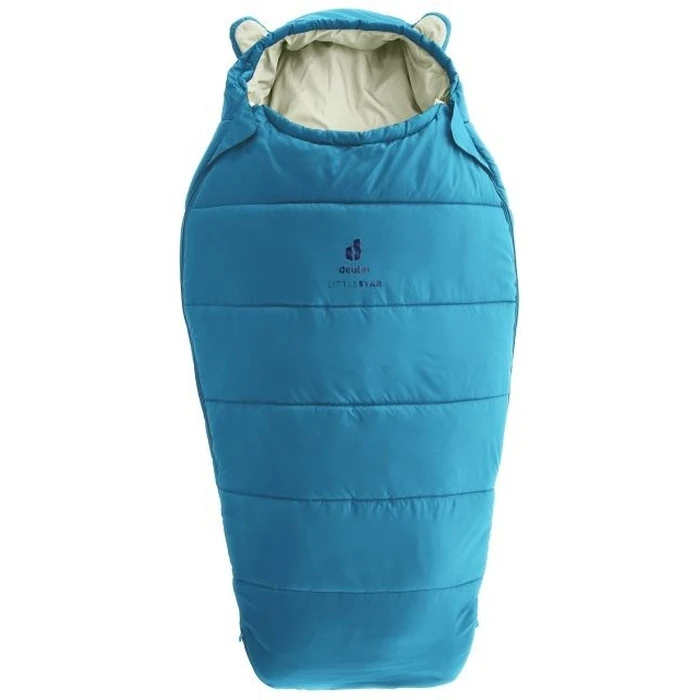Sleeping Bag Deuter Little Star children's (95–130 cm) – wave/bone