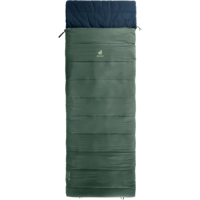 Sleeping Bag Deuter Orbit SQ -5 synthetic (200 cm) right-handed - ivy/ink