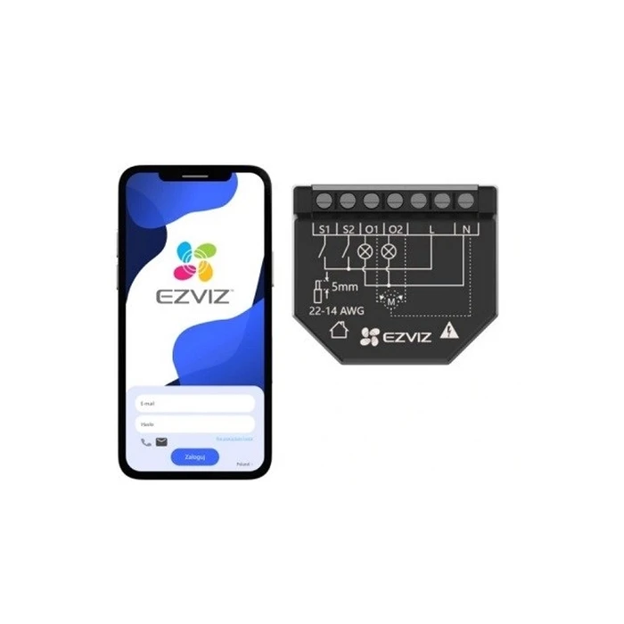 Smart Ενδιάμεσος Διακόπτης Ezviz HOME WI-FI RELAY CS-T36