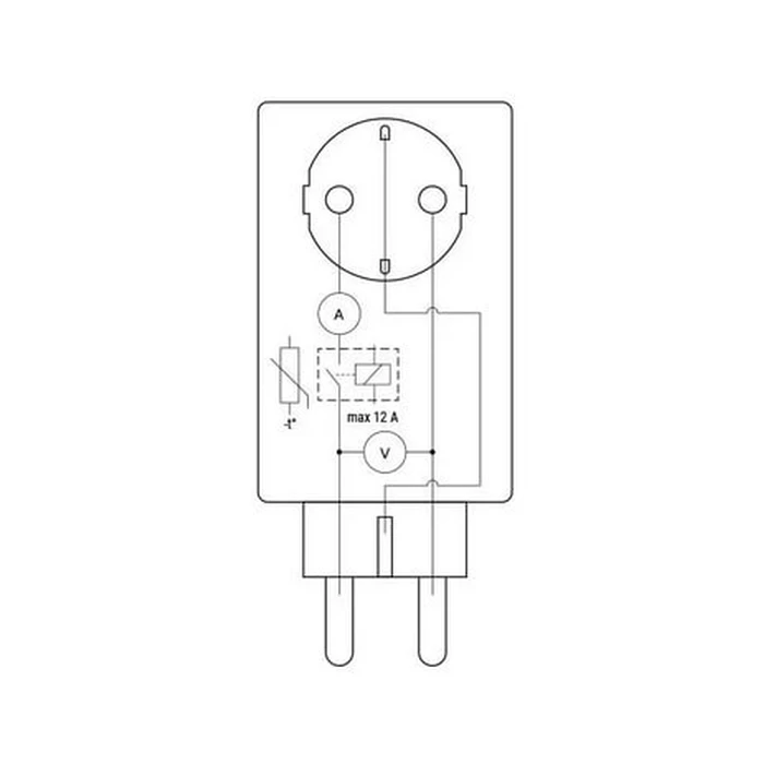 Smart Μονόπριζο Shelly Wave Outdoor Plug S outdoor socket