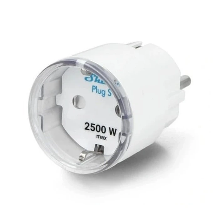 Smart Μονόπριζο Shelly Wave Plug S - Z-Wave 800 White