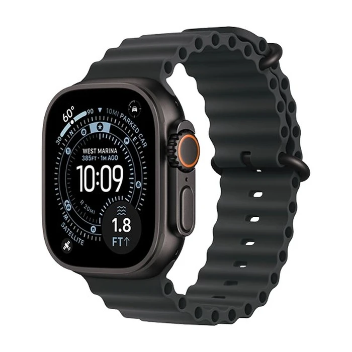 Smartwatch Apple Watch Ultra 3 GPS + Cellular 49mm Black Titanium with Black Ocean Band