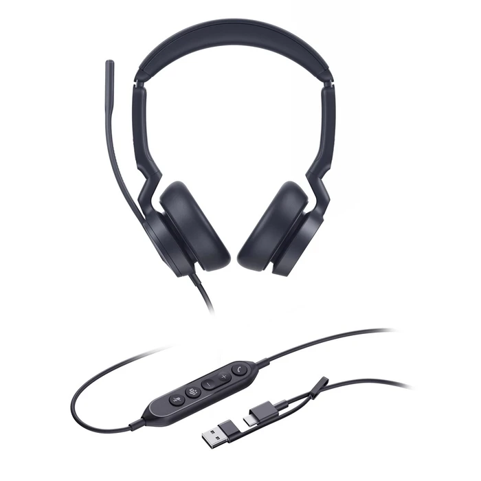 Ακουστικά VOIP Yealink UH46 Dual Teams Headset USB-C/A