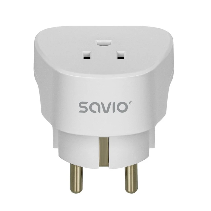 Αντάπτορας Πρίζας Savio AP-01 Travel US socket – EU plug
