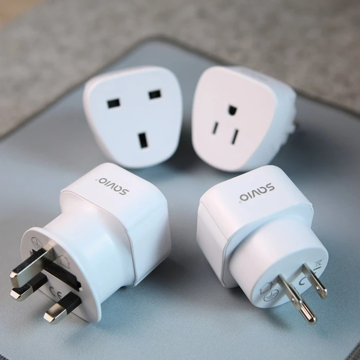 Αντάπτορας Πρίζας Savio AP-01 Travel US socket – EU plug