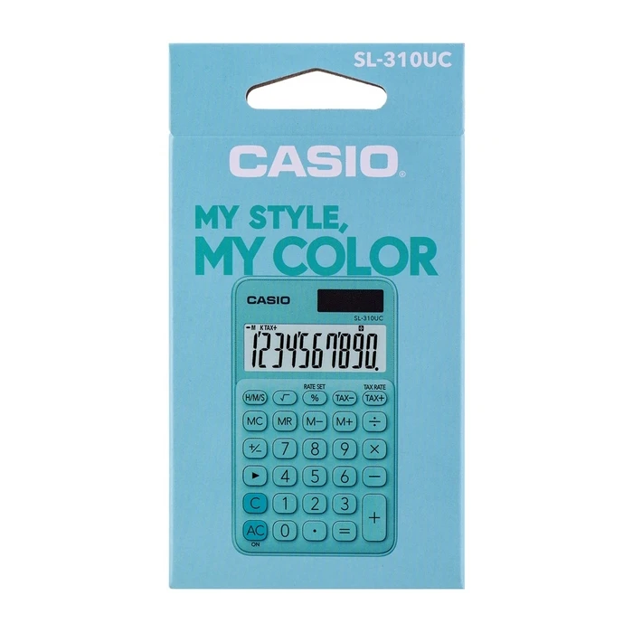 Αριθμομηχανή Casio pocket SL-310UC-GN green